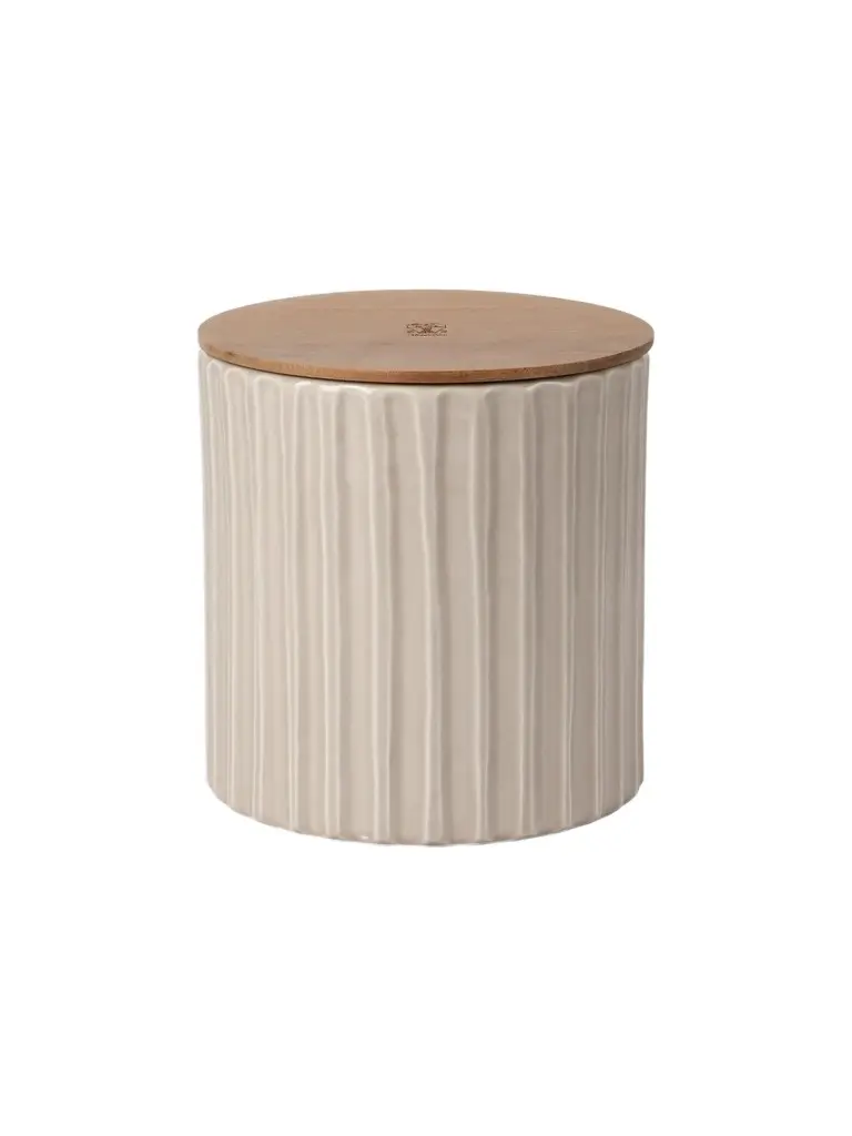Brunello Cucinelli Large Scented Candle in Ridged Ceramic Vessel