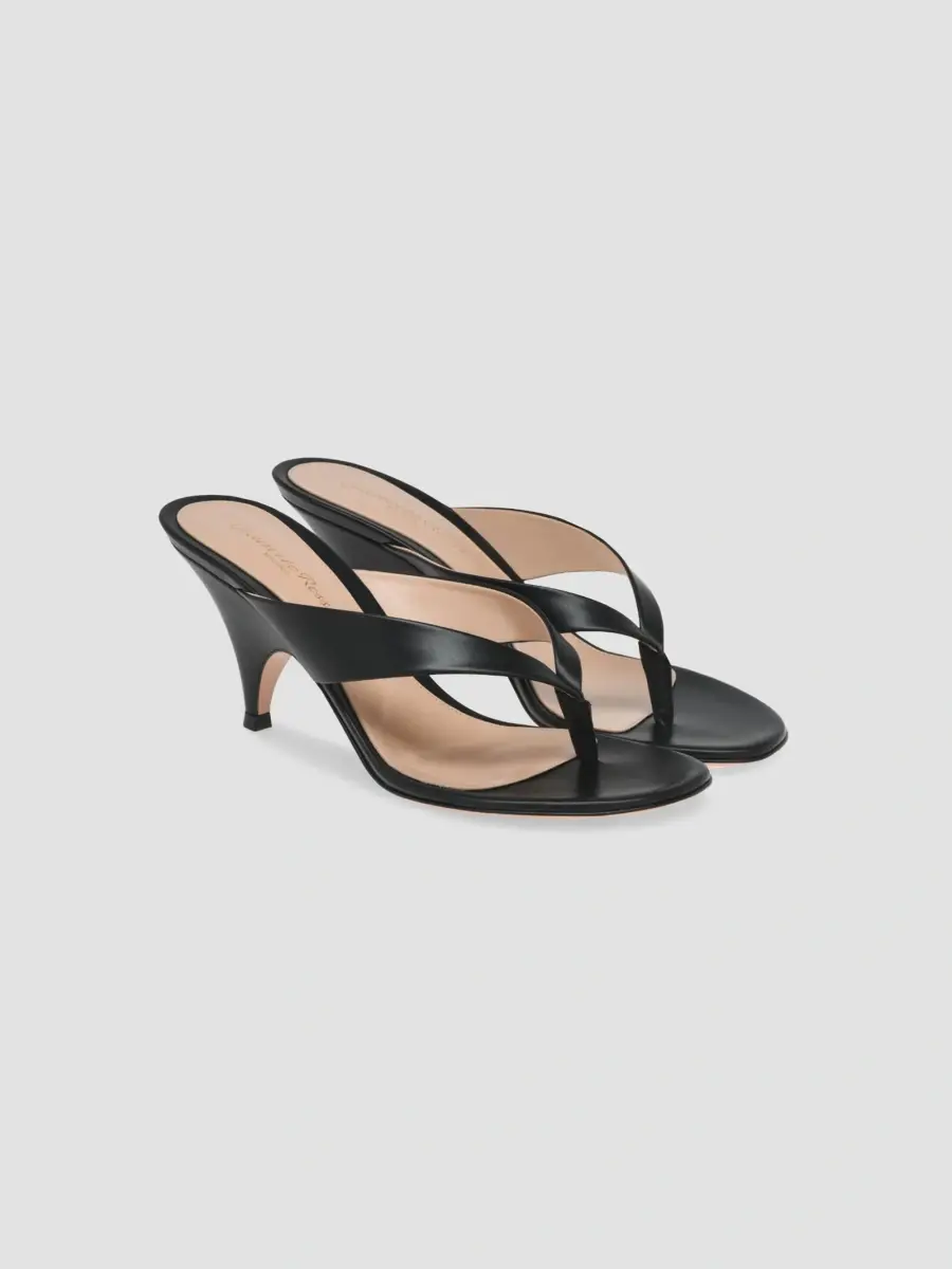 Gianvito Rossi Women's Sofia 70MM Leather Sandals | Thumbnail 2 Gianvito Rossi Women's Sofia 70MM Leather Sandals | Thumbnail 2