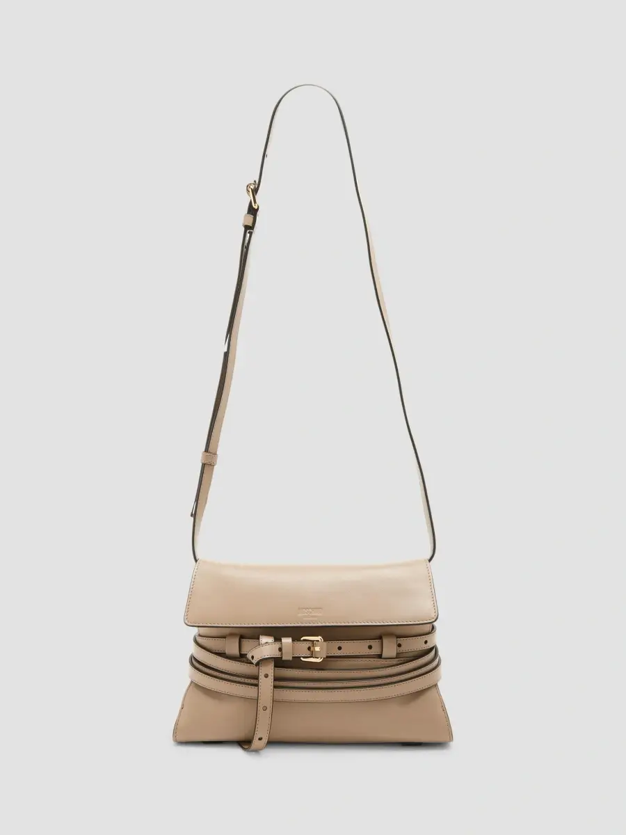 MOSCHINO Women's Tie Me Leather Crossbody Bag | Thumbnail 5 MOSCHINO Women's Tie Me Leather Crossbody Bag | Thumbnail 5