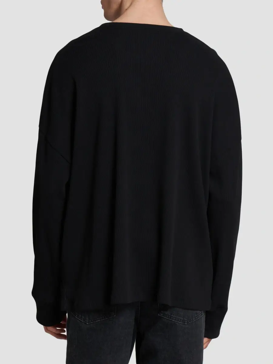 Loewe Men's Logo Long-Sleeved T-Shirt | Thumbnail 5 Loewe Men's Logo Long-Sleeved T-Shirt | Thumbnail 5