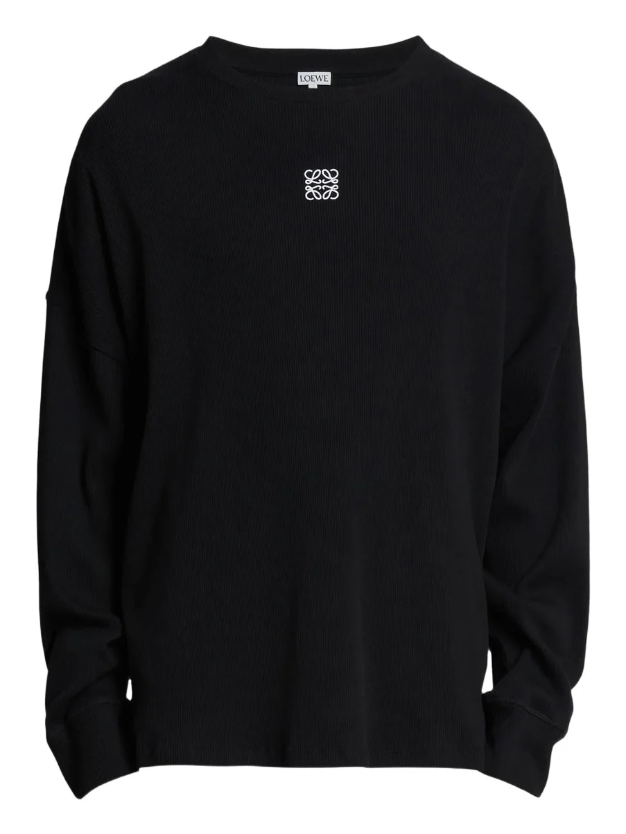 Loewe Men's Logo Long-Sleeved T-Shirt