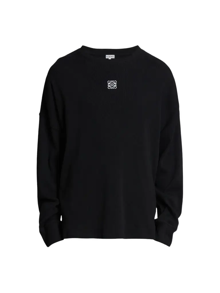 Loewe Men's Logo Long-Sleeved T-Shirt