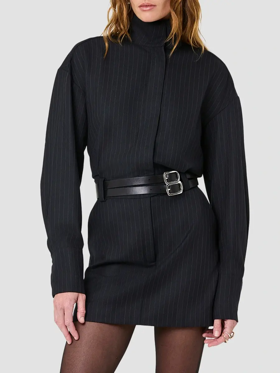 Nicholas the Label Women's Mara Funnel Neck Mini Dress | Thumbnail 4 Nicholas the Label Women's Mara Funnel Neck Mini Dress | Thumbnail 4