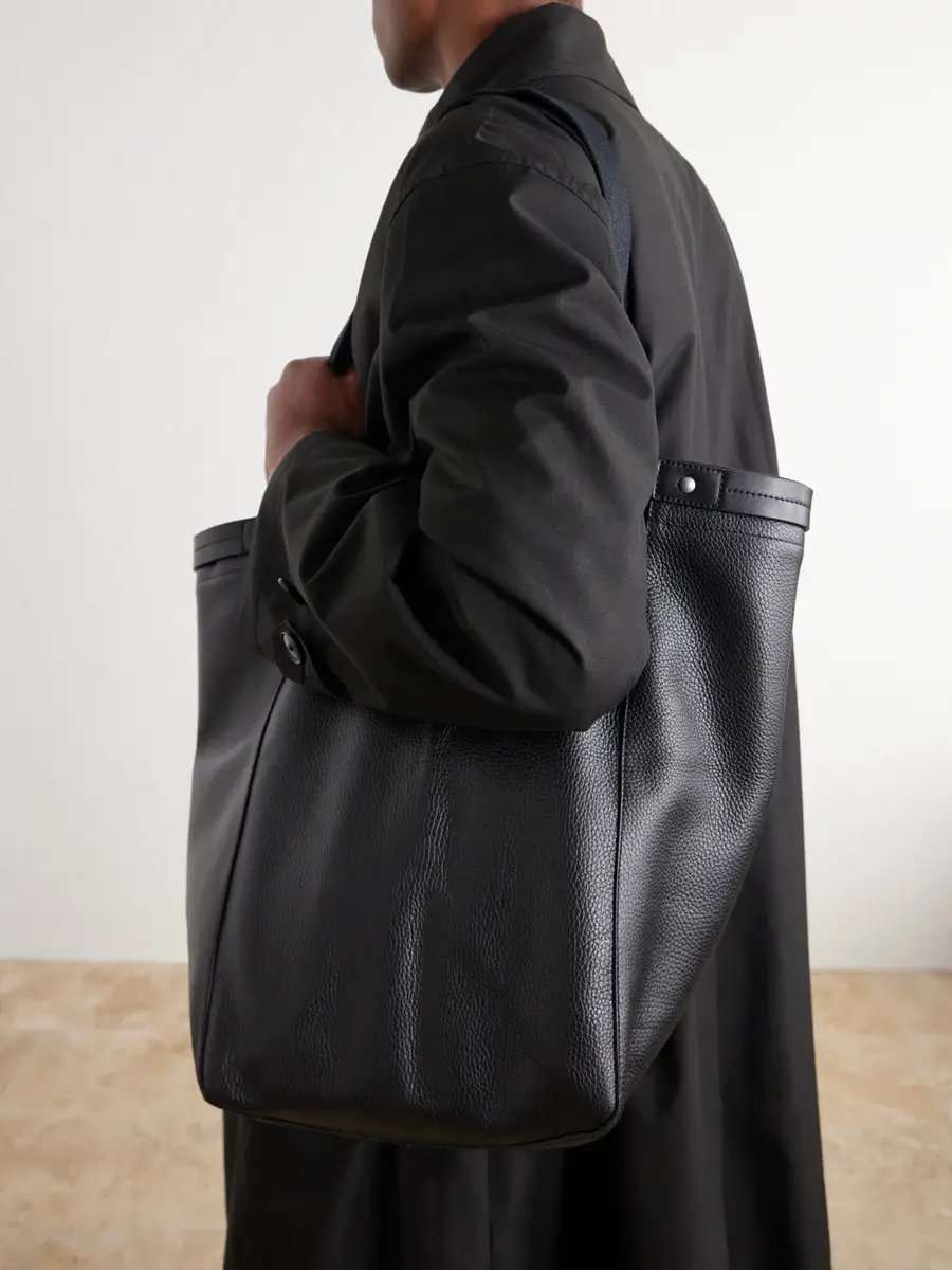 NN07 Grip 90023 Leather Tote Bag - Men | Thumbnail 3