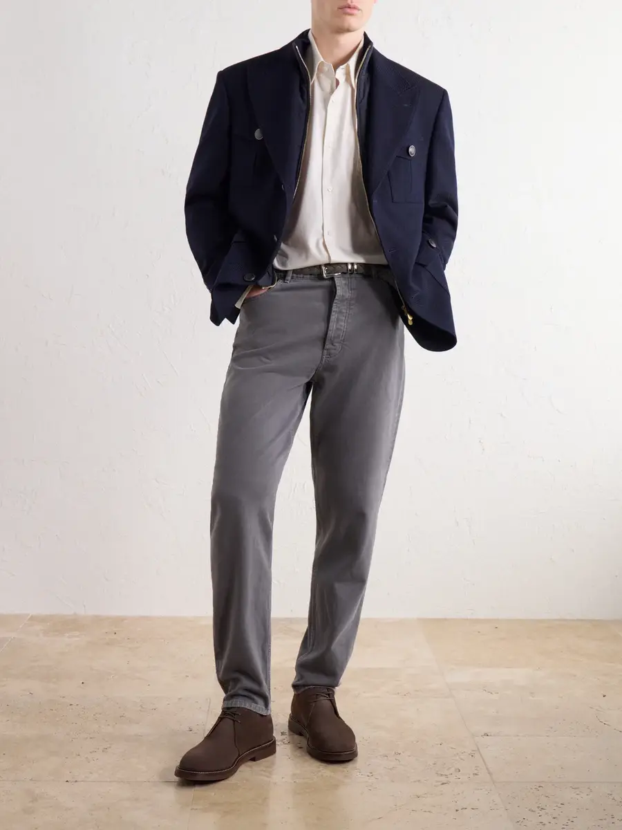 Brunello Cucinelli Straight-Leg Jeans - Men | Thumbnail 2 Brunello Cucinelli Straight-Leg Jeans - Men | Thumbnail 2