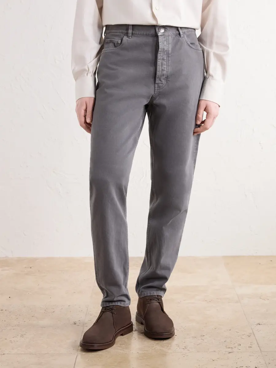Brunello Cucinelli Straight-Leg Jeans - Men | Thumbnail 3 Brunello Cucinelli Straight-Leg Jeans - Men | Thumbnail 3