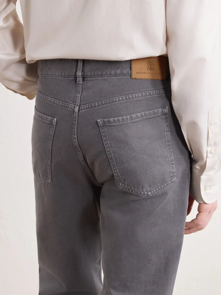 Brunello Cucinelli Straight-Leg Jeans - Men | Thumbnail 5 Brunello Cucinelli Straight-Leg Jeans - Men | Thumbnail 5