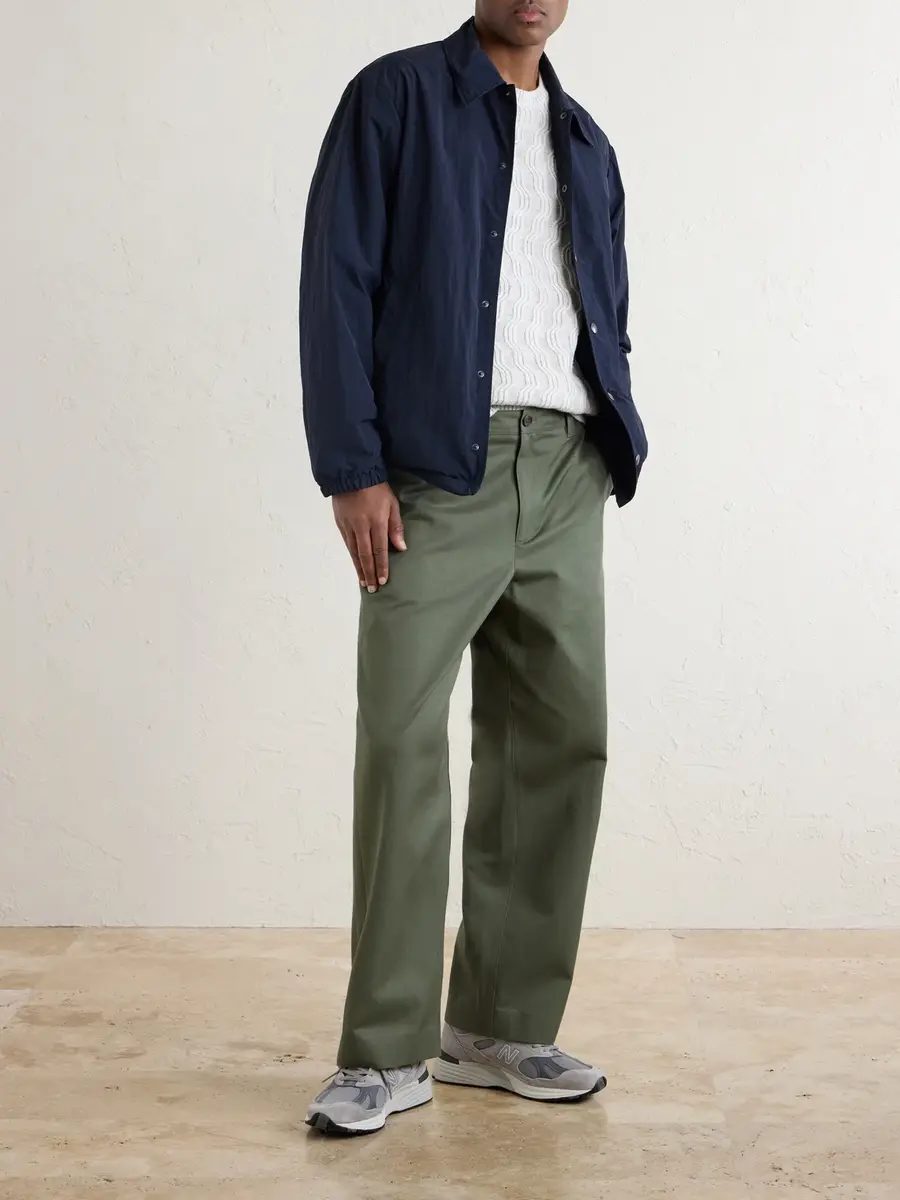 Aimé Leon Dore Straight-Leg Cotton-Canvas Trousers - Men | Thumbnail 2 Aimé Leon Dore Straight-Leg Cotton-Canvas Trousers - Men | Thumbnail 2