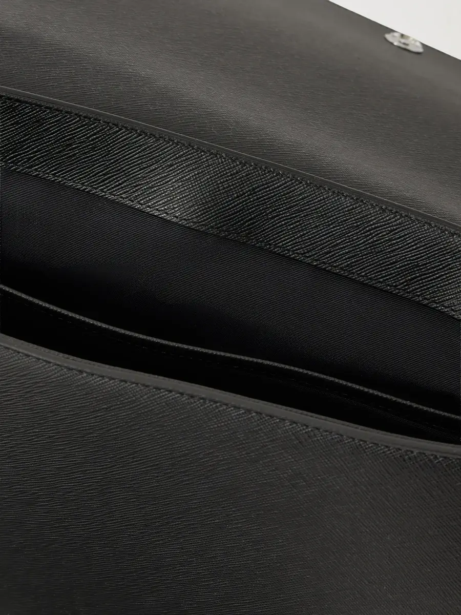 Montblanc Sartorial Cross-Grain Leather Messenger Bag - Men | Thumbnail 6 Montblanc Sartorial Cross-Grain Leather Messenger Bag - Men | Thumbnail 6