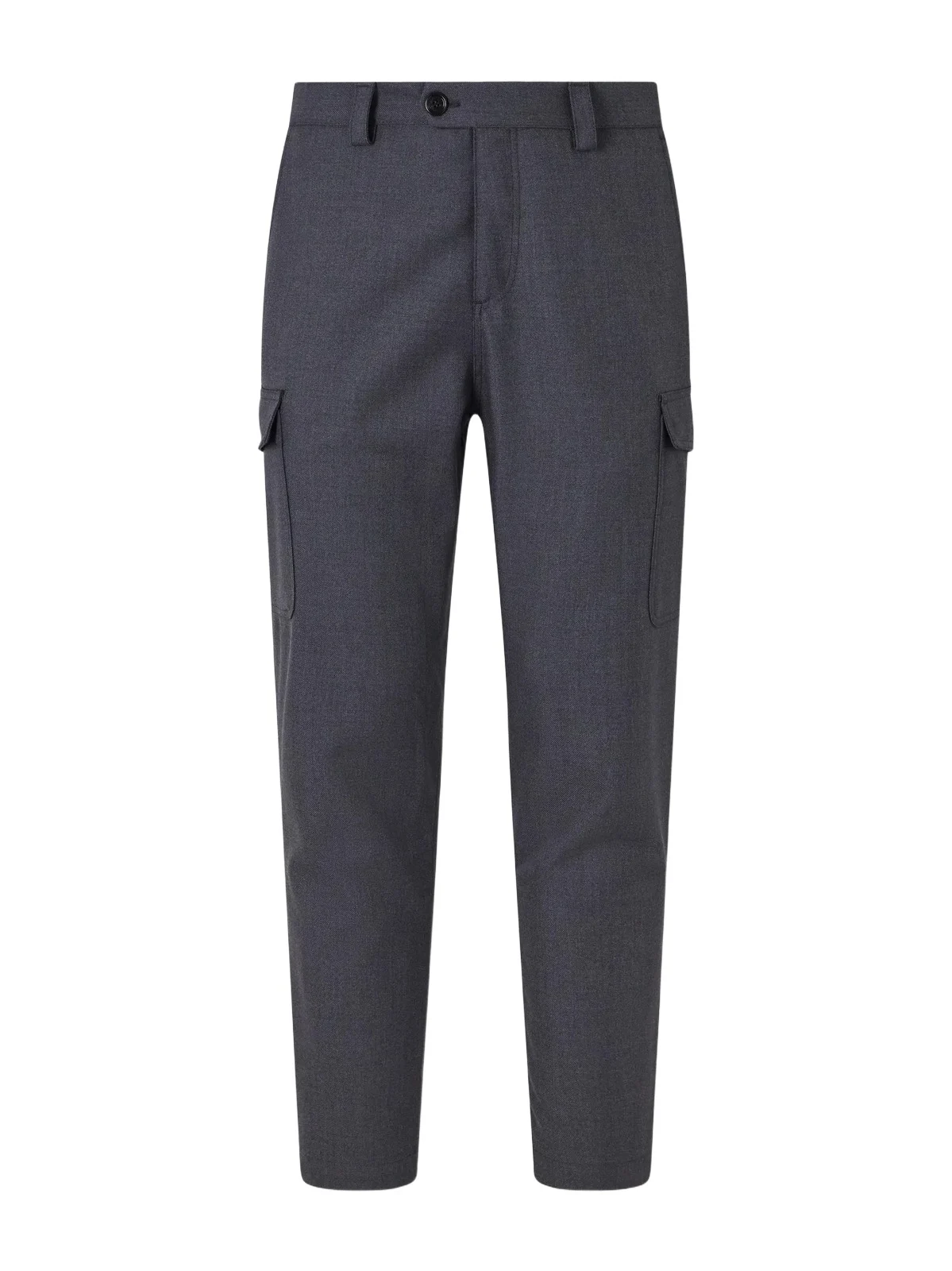 Brunello Cucinelli Tapered Virgin Wool-Twill Cargo Trousers - Men