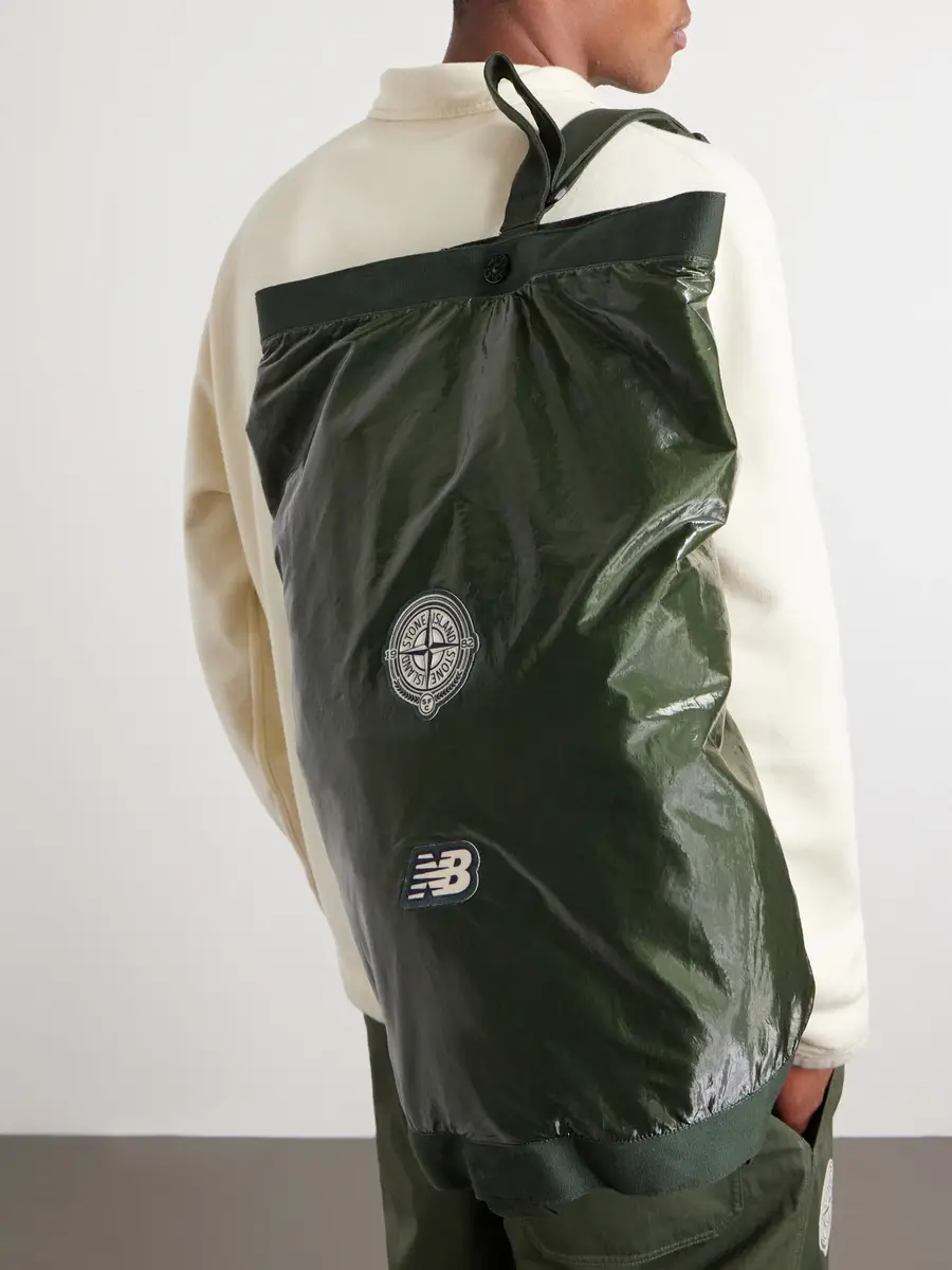 Stone Island New Balance Logo-Embellished Weekend Bag - Men | Thumbnail 3 Stone Island New Balance Logo-Embellished Weekend Bag - Men | Thumbnail 3