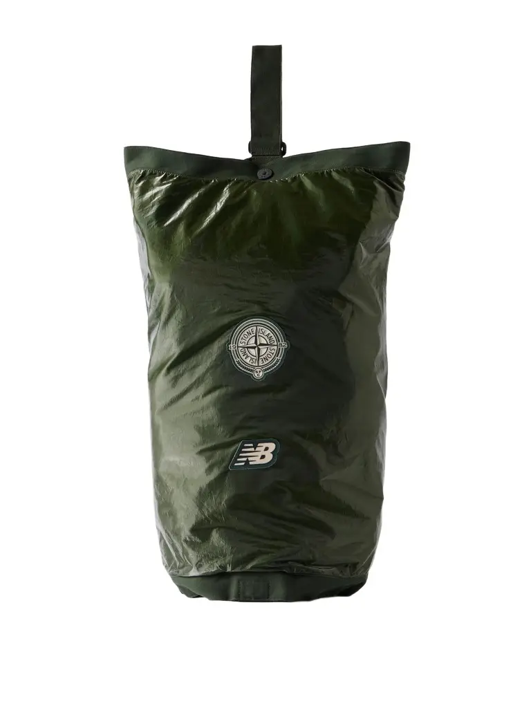 Stone Island New Balance Logo-Embellished Weekend Bag - Men