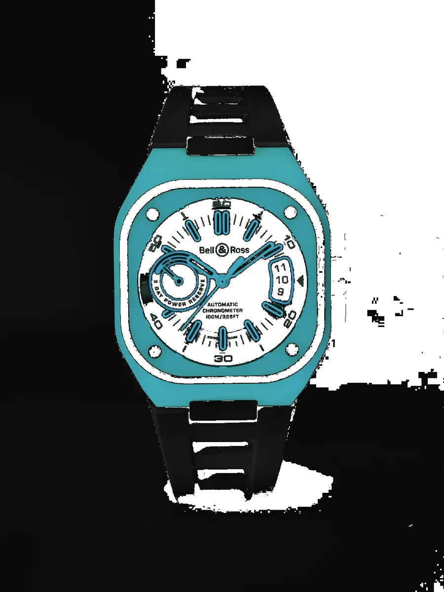 Bell & Ross BR-X5 Lum Automatic Titanium Watch, Ref. BRX5R-BLUM-TC/SRB - Men | Thumbnail 2