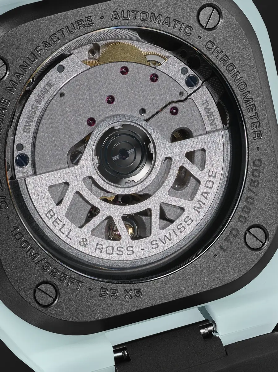 Bell & Ross BR-X5 Lum Automatic Titanium Watch, Ref. BRX5R-BLUM-TC/SRB - Men | Thumbnail 3
