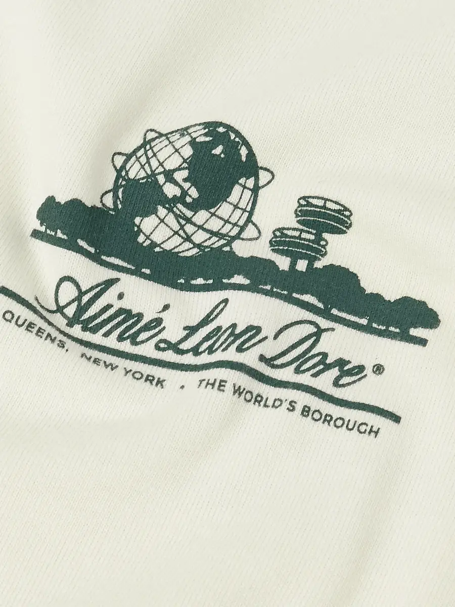Aimé Leon Dore Unisphere Logo-Print Cotton-Jersey T-Shirt - Men | Thumbnail 5 Aimé Leon Dore Unisphere Logo-Print Cotton-Jersey T-Shirt - Men | Thumbnail 5