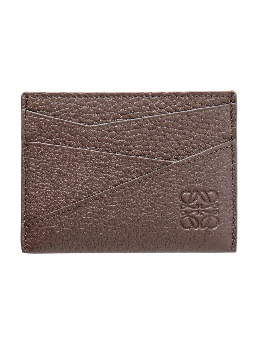 Loewe Puzzle Edge Anagram-Debossed Leather Cardholder - Men