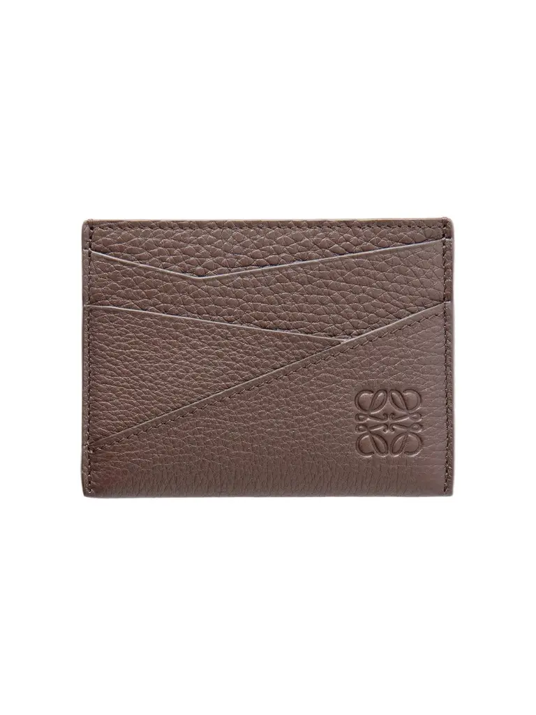 Loewe Puzzle Edge Anagram-Debossed Leather Cardholder - Men