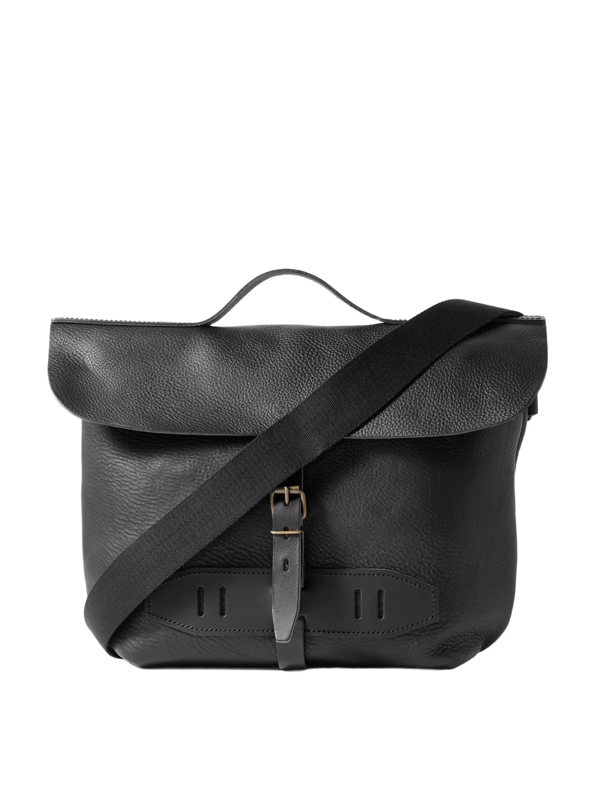 Bleu de Chauffe Lucien Full-Grain Leather Messenger Bag - Men
