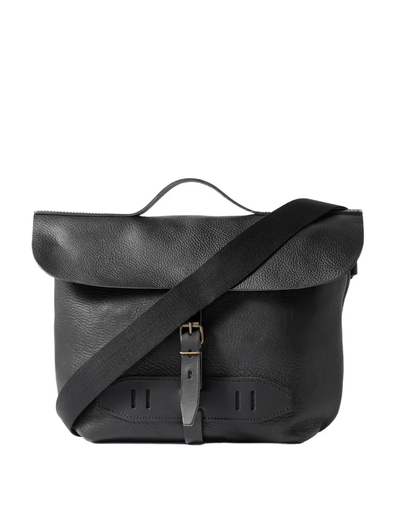 Bleu de Chauffe Lucien Full-Grain Leather Messenger Bag - Men