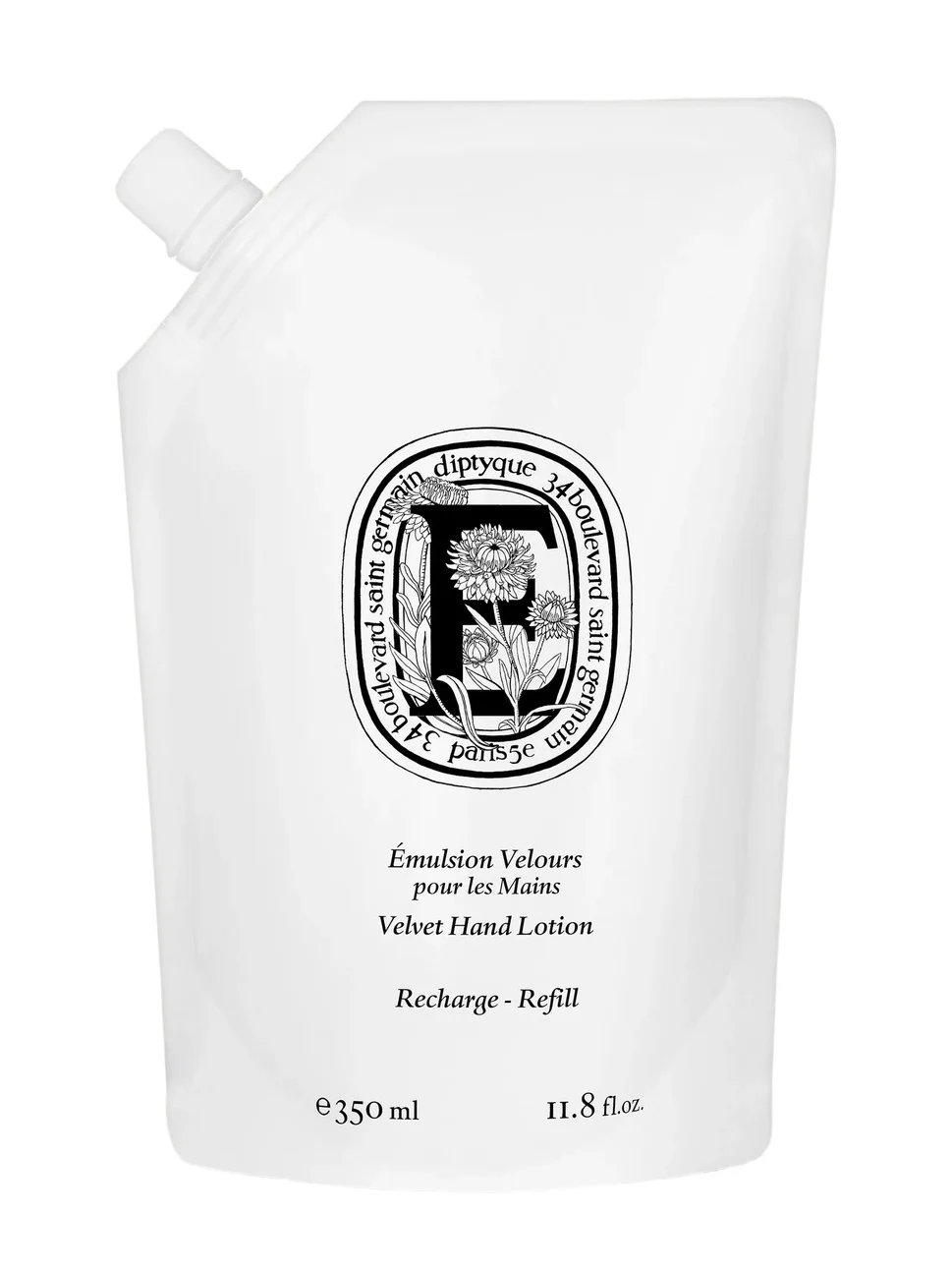 Diptyque Velvet Hand Lotion Refill, 350ml - Men