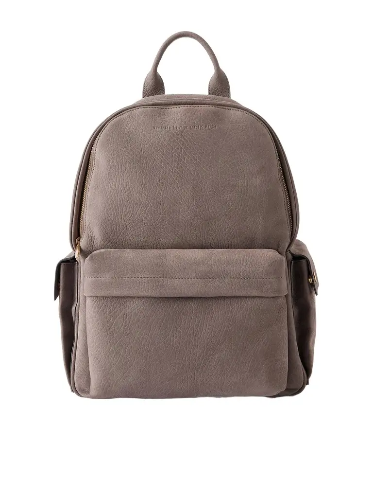 Brunello Cucinelli Nubuck Backpack - Men