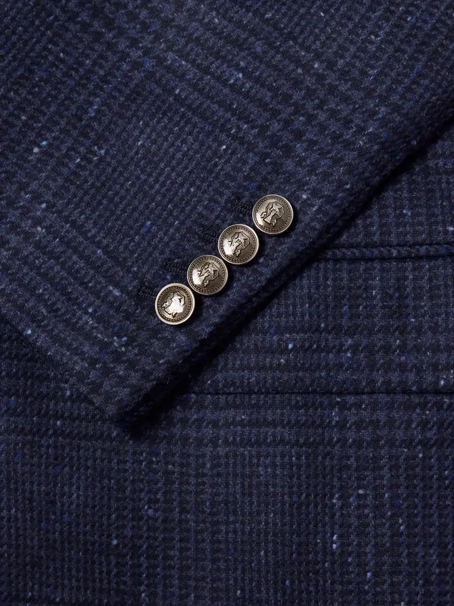 Brunello Cucinelli Prince of Wales Checked Wool and Cashmere-Blend Flannel Blazer - Men | Thumbnail 6 Brunello Cucinelli Prince of Wales Checked Wool and Cashmere-Blend Flannel Blazer - Men | Thumbnail 6