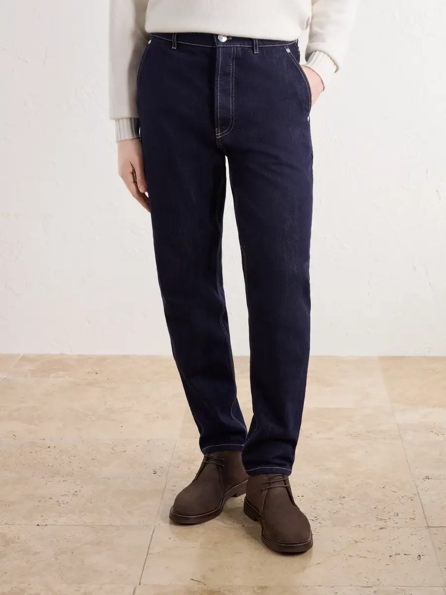 Brunello Cucinelli Straight-Leg Jeans - Men | Thumbnail 3 Brunello Cucinelli Straight-Leg Jeans - Men | Thumbnail 3
