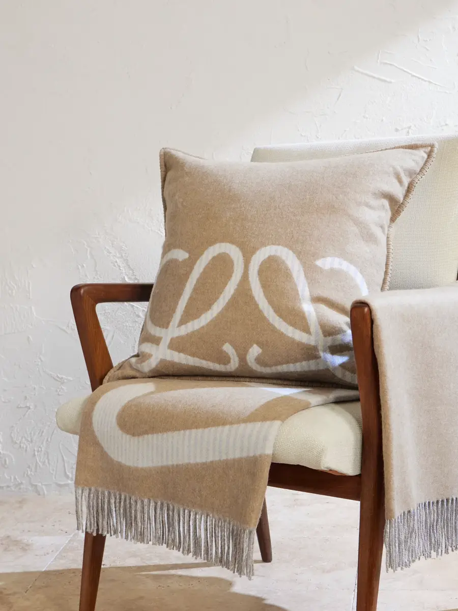 Loewe Anagram Wool and Cashmere-Blend Cushion - Men | Thumbnail 2 Loewe Anagram Wool and Cashmere-Blend Cushion - Men | Thumbnail 2