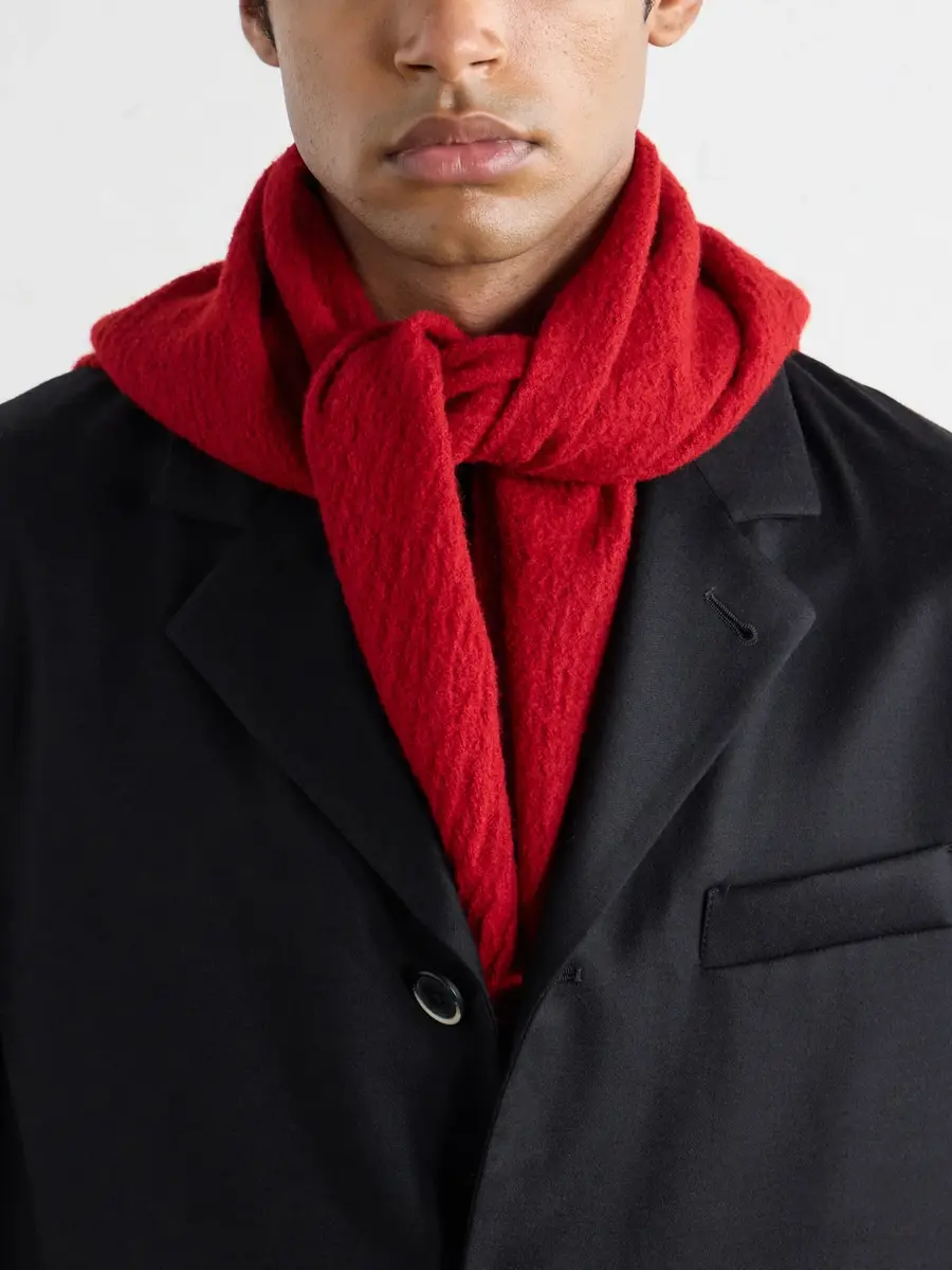 Barena Virgin Wool Scarf - Men | Thumbnail 2 Barena Virgin Wool Scarf - Men | Thumbnail 2