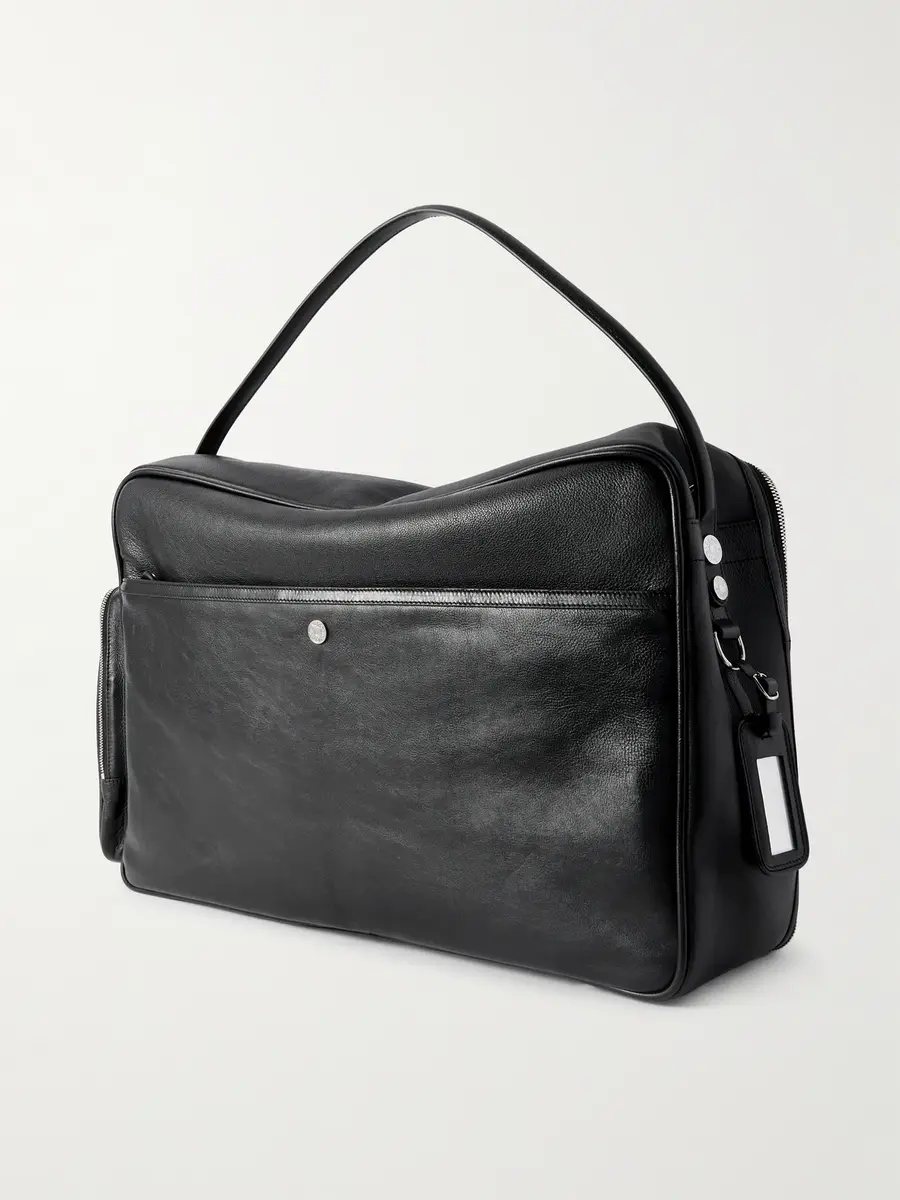 Acne Studios Camero Hotel Full-Grain Leather Holdall - Men | Thumbnail 3 Acne Studios Camero Hotel Full-Grain Leather Holdall - Men | Thumbnail 3