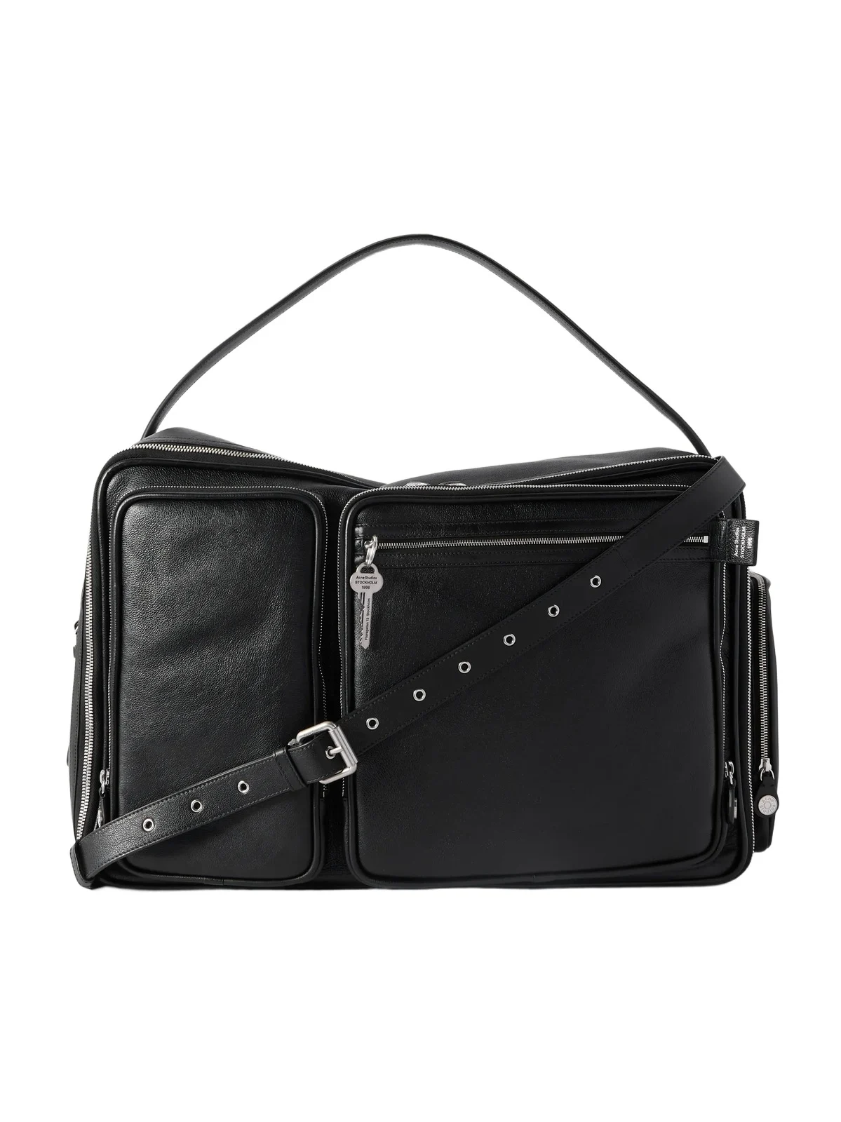 Acne Studios Camero Hotel Full-Grain Leather Holdall - Men