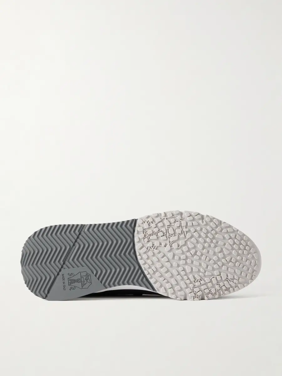 Brunello Cucinelli Leather and Suede Sneakers - Men | Thumbnail 3 Brunello Cucinelli Leather and Suede Sneakers - Men | Thumbnail 3