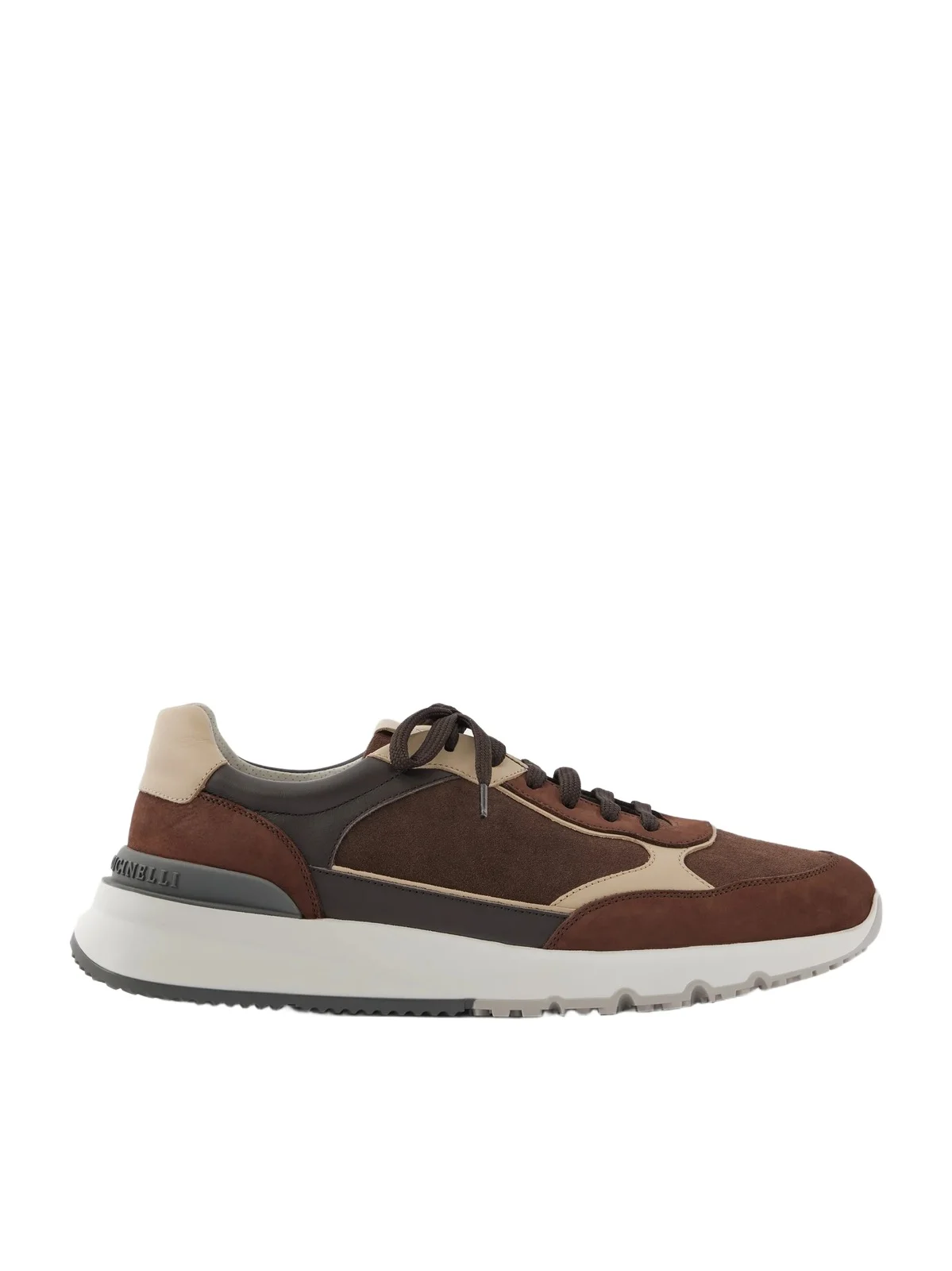 Brunello Cucinelli Leather and Suede Sneakers - Men