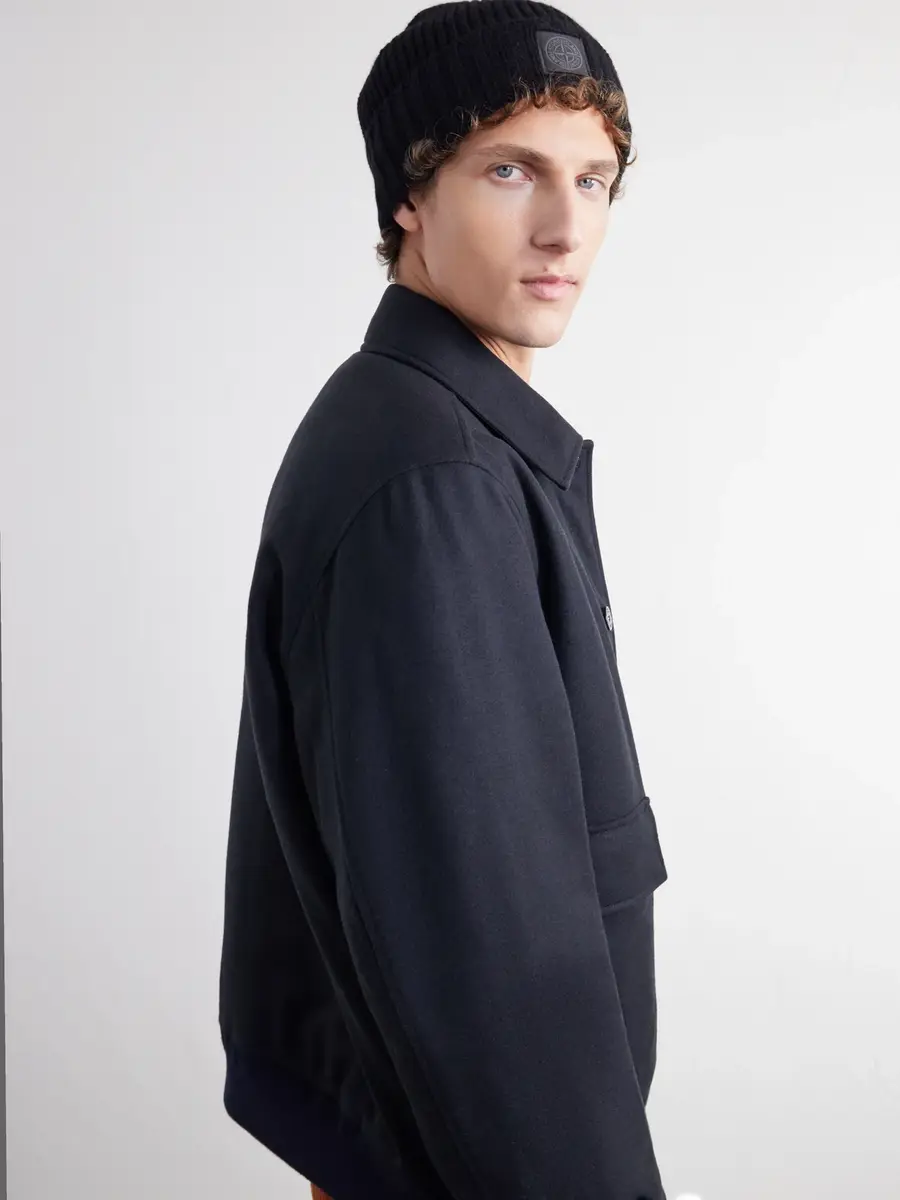 Stone Island STONE ISLAND GHOST Ribbed Cashmere Beanie - Men | Thumbnail 2 Stone Island STONE ISLAND GHOST Ribbed Cashmere Beanie - Men | Thumbnail 2