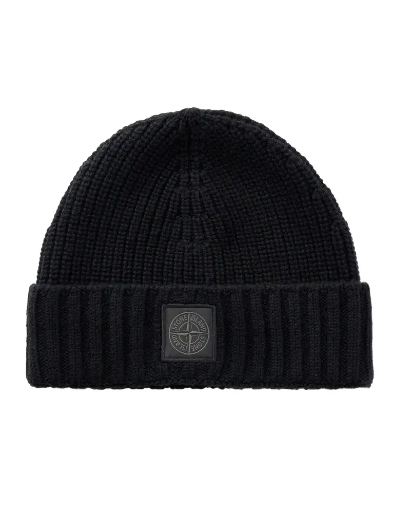Stone Island STONE ISLAND GHOST Ribbed Cashmere Beanie - Men