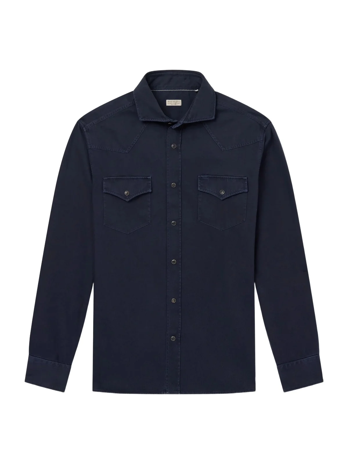 Cotton-Canvas Western Shirt - Men Cotton-Canvas Western Shirt - Men