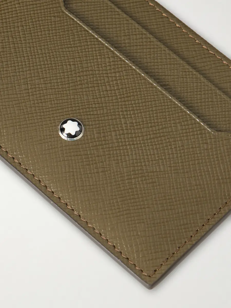Montblanc Sartorial Cross-Grain Leather Cardholder - Men | Thumbnail 3 Montblanc Sartorial Cross-Grain Leather Cardholder - Men | Thumbnail 3