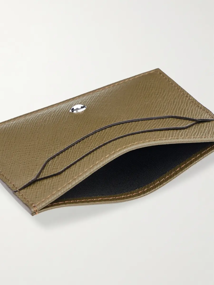Montblanc Sartorial Cross-Grain Leather Cardholder - Men | Thumbnail 4 Montblanc Sartorial Cross-Grain Leather Cardholder - Men | Thumbnail 4