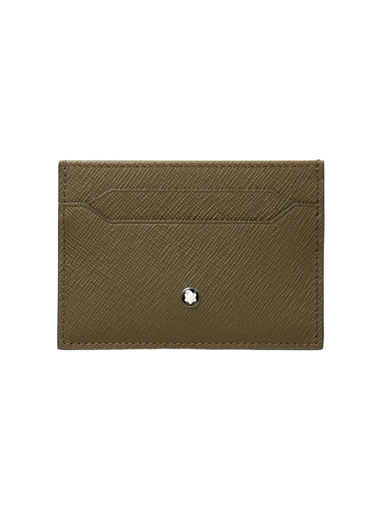 Sartorial Cross-Grain Leather Cardholder - Men