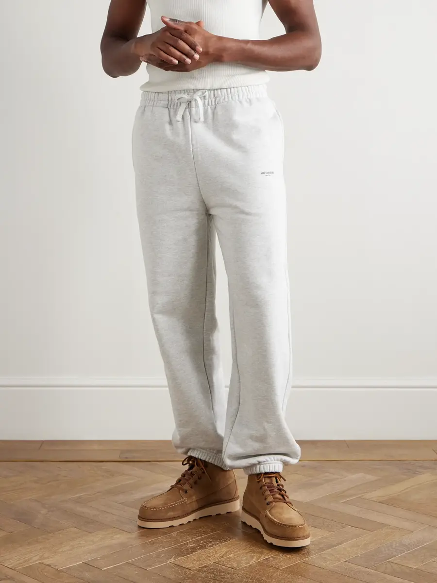 Aimé Leon Dore Straight-Leg Logo-Print Cotton-Jersey Sweatpants - Men | Thumbnail 3 Aimé Leon Dore Straight-Leg Logo-Print Cotton-Jersey Sweatpants - Men | Thumbnail 3