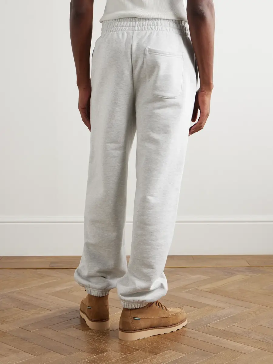 Aimé Leon Dore Straight-Leg Logo-Print Cotton-Jersey Sweatpants - Men | Thumbnail 4 Aimé Leon Dore Straight-Leg Logo-Print Cotton-Jersey Sweatpants - Men | Thumbnail 4