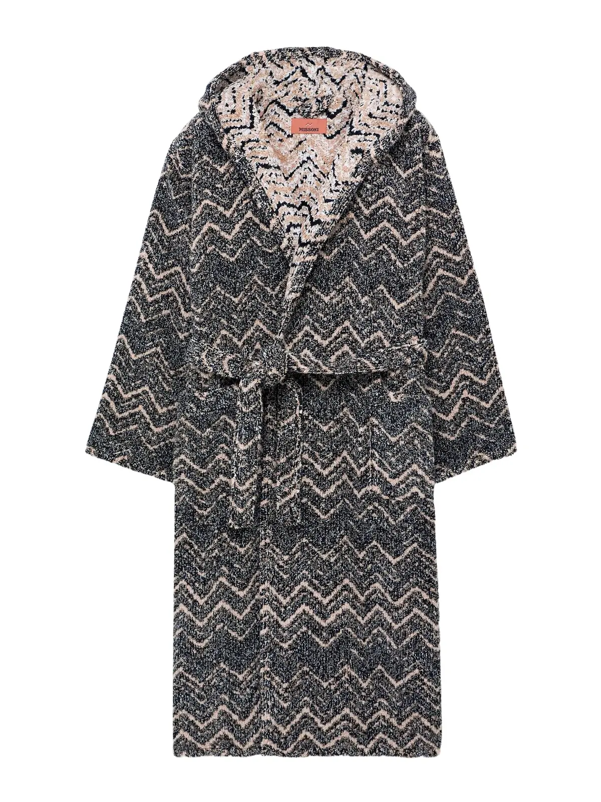 Missoni Home Striped Cotton-Terry Jacquard Hooded Robe - Men