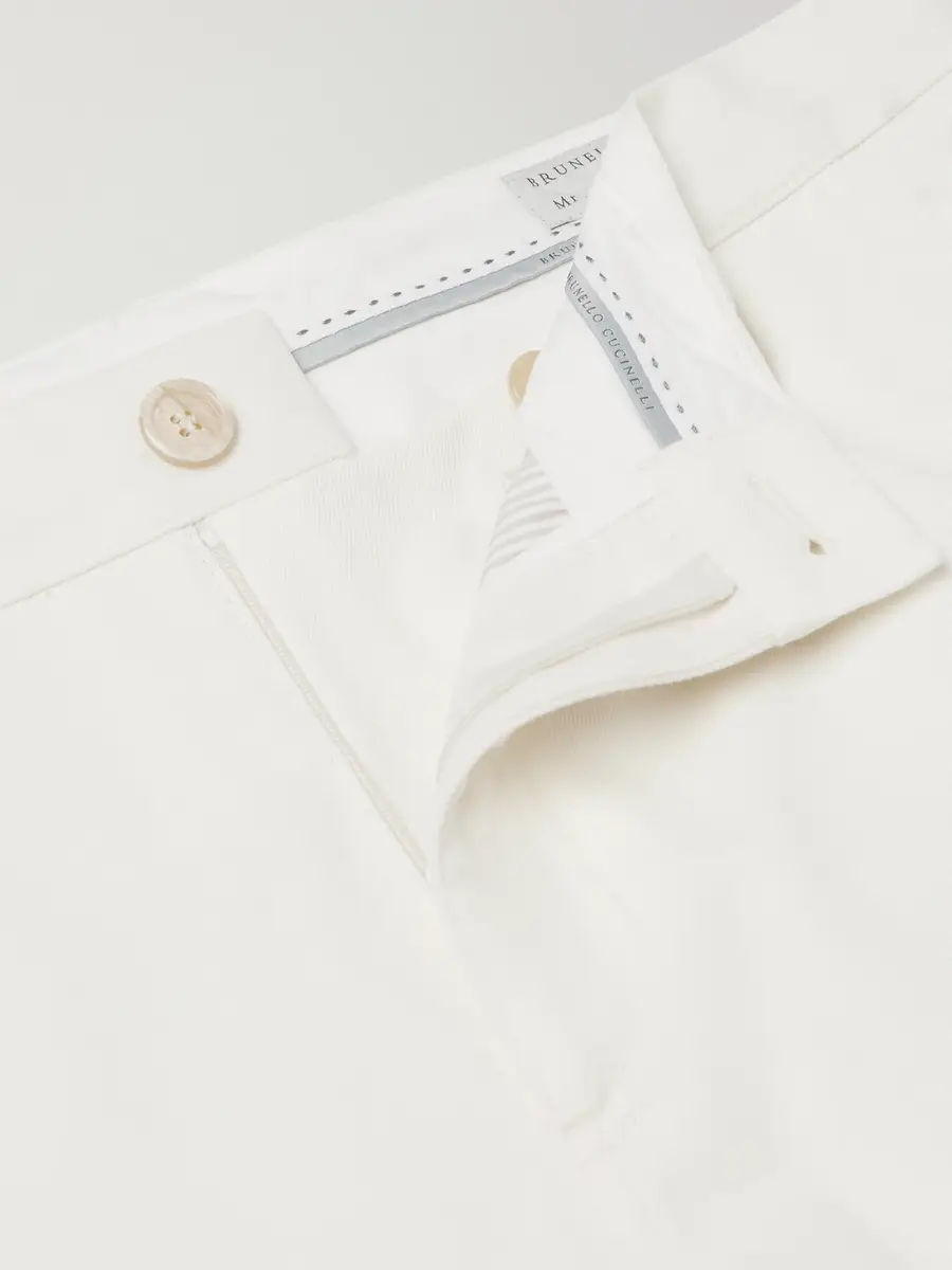 Brunello Cucinelli Tapered Cotton And Wool-Blend Twill Chinos - Men | Thumbnail 6 Brunello Cucinelli Tapered Cotton And Wool-Blend Twill Chinos - Men | Thumbnail 6