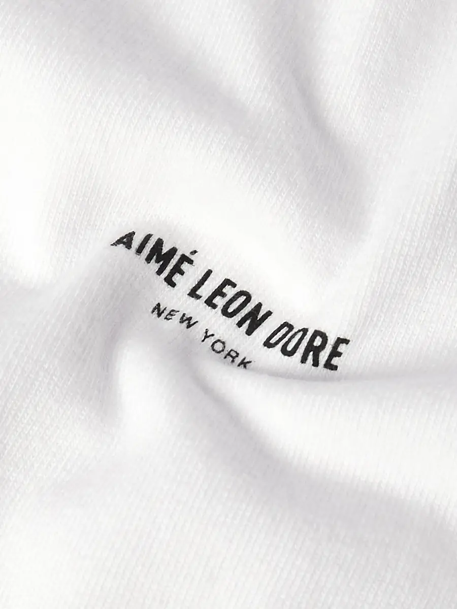Aimé Leon Dore Logo-Print Cotton-Jersey T-Shirt - Men | Thumbnail 4 Aimé Leon Dore Logo-Print Cotton-Jersey T-Shirt - Men | Thumbnail 4