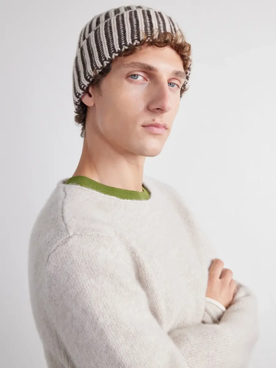 mfpen Stage Ribbed Wool Beanie - Men | Thumbnail 2 mfpen Stage Ribbed Wool Beanie - Men | Thumbnail 2