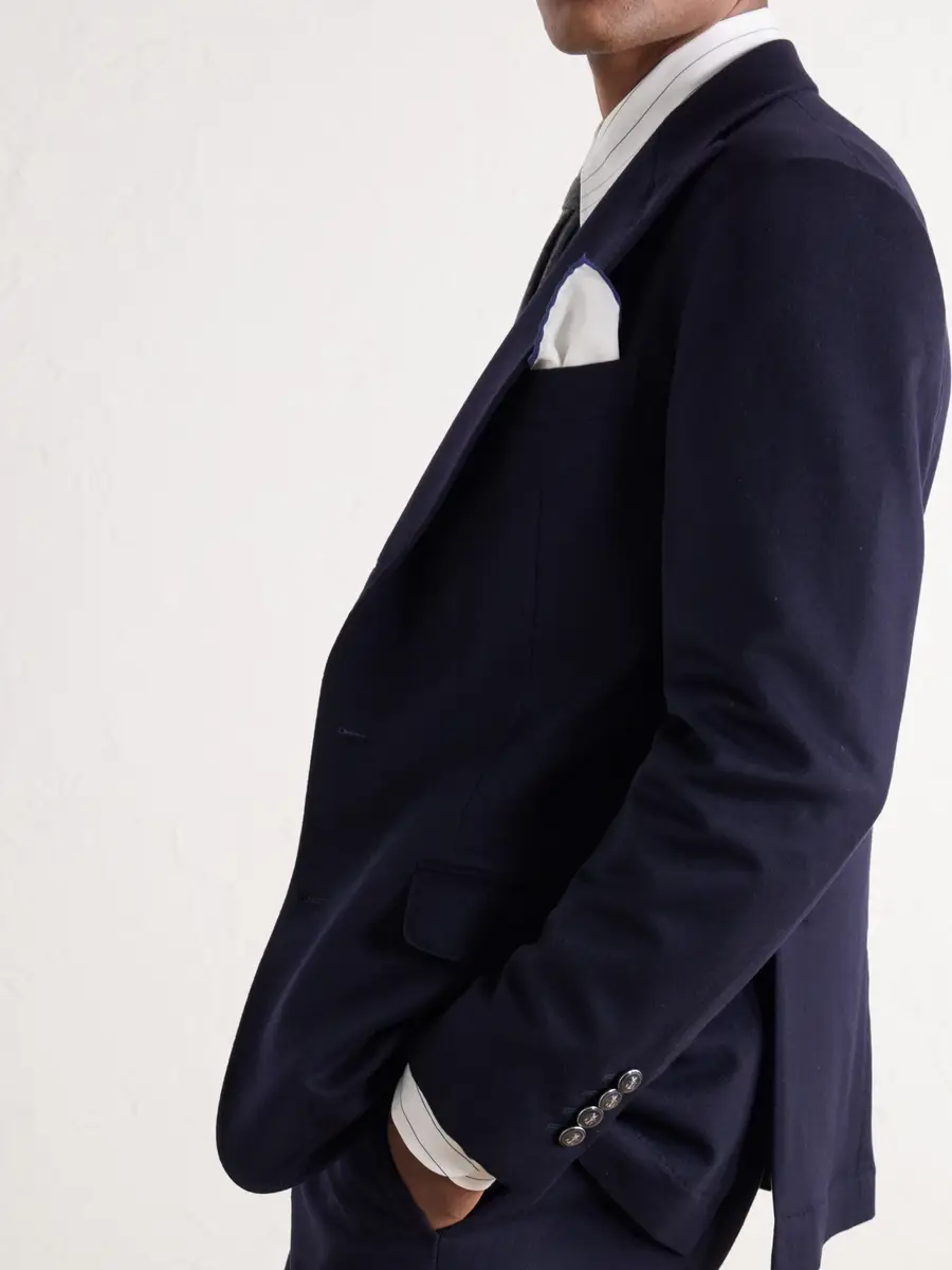 Brunello Cucinelli Wool-Felt Suit Jacket - Men | Thumbnail 5 Brunello Cucinelli Wool-Felt Suit Jacket - Men | Thumbnail 5
