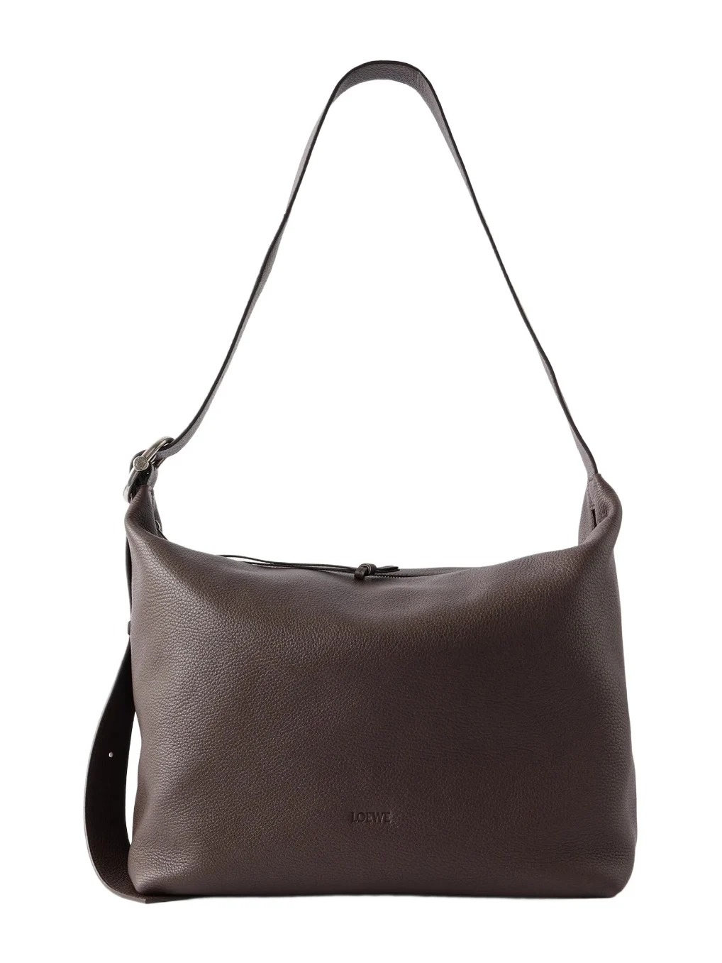 Loop Large Logo-Debossed Leather Shoulder Bag - Men Loop Large Logo-Debossed Leather Shoulder Bag - Men