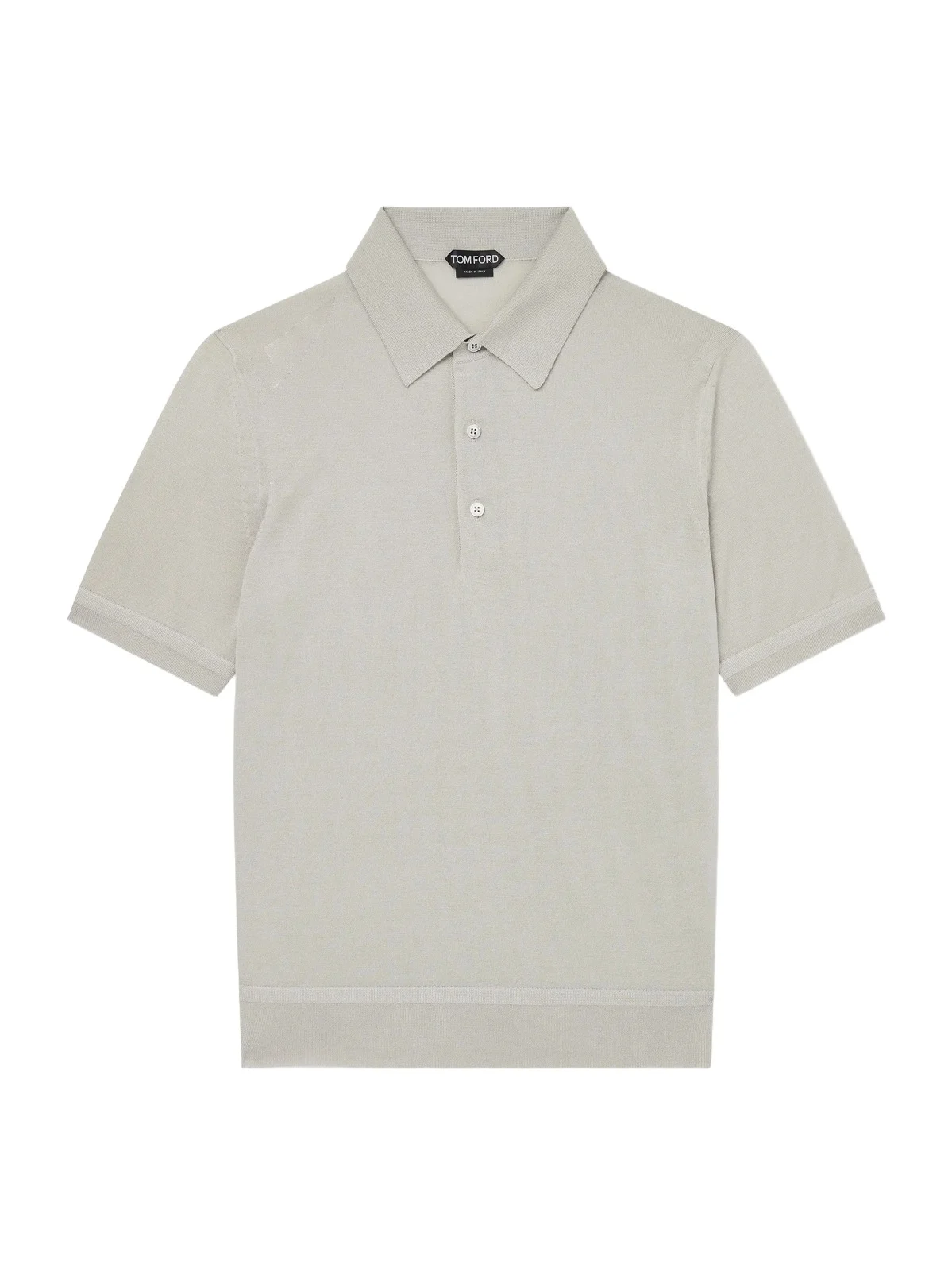 Tom Ford Cashmere and Silk-Blend Polo Shirt - Men