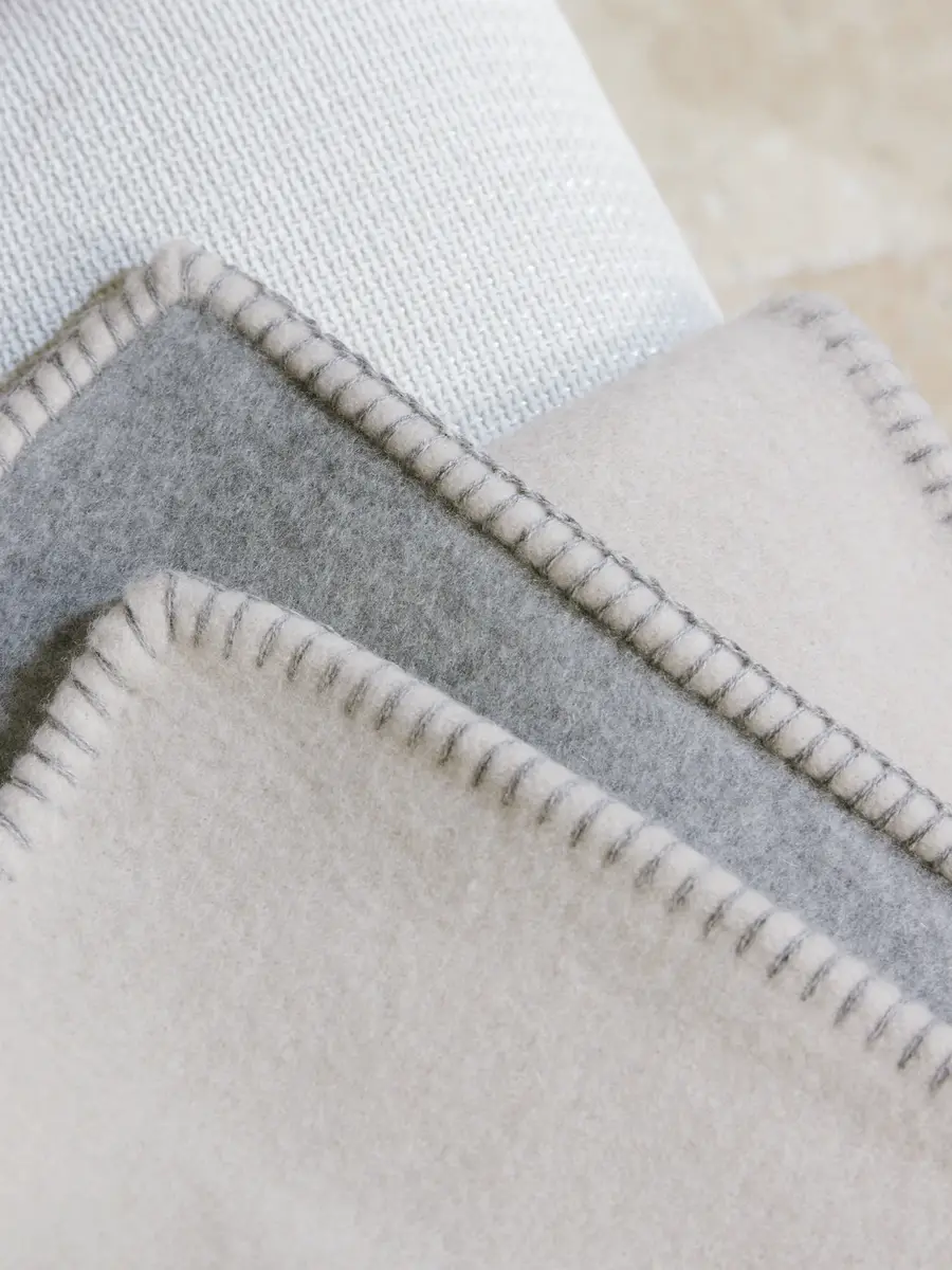Brunello Cucinelli Striped Cashmere Throw - Men | Thumbnail 3 Brunello Cucinelli Striped Cashmere Throw - Men | Thumbnail 3