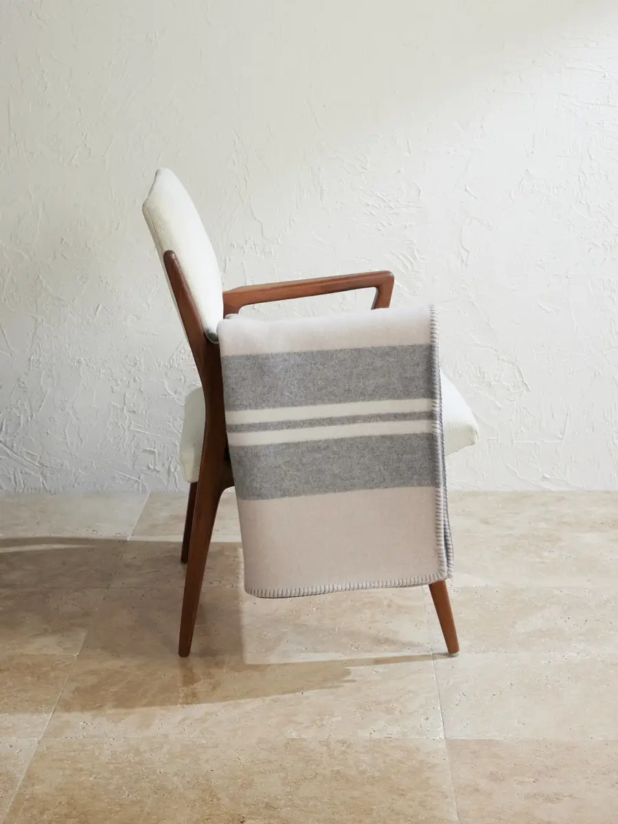 Brunello Cucinelli Striped Cashmere Throw - Men
